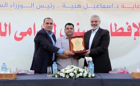 خلال تكريم سابق لعضو المجلس الأعلى للشباب والرياضة عبد السلام هنية -ارشيف-