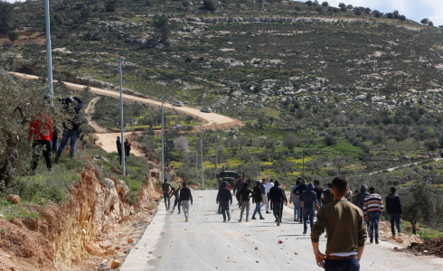 مسيرة مناهضة للاستيطان - نابلس