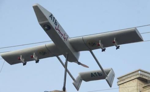 طائرة ابابيل تتبع لكتائب القسام الجناح العسكري لحركة "حماس"