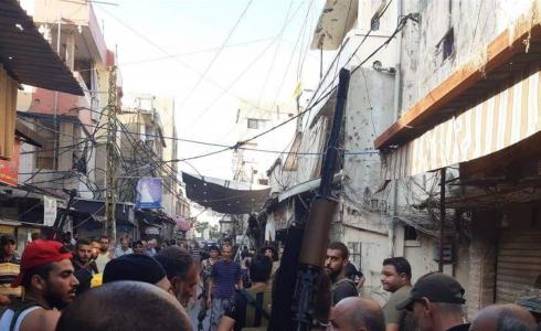 اشتباكات في مخيم عين الحلوة بعد اغتيال شاب فلسطيني