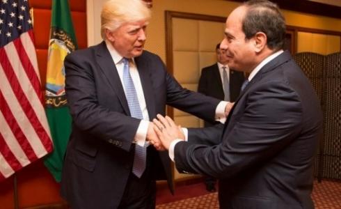 السيسي يلتقي ترامب  على هامش  لقاء اجتماع  الجمعية  العامة للأمم المتحدة