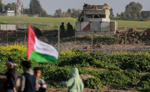 مواجهات على حدود غزة