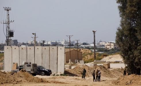 حدود غزة - صورة أرشيفية