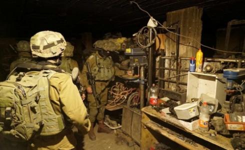 الاحتلال يقتحم ورشة - ارشيف