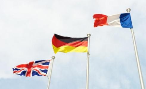 فرنسا والمانيا وبريطانيا