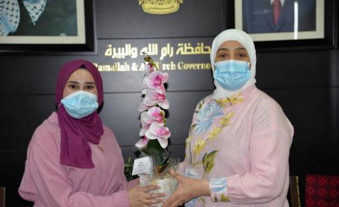 محافظ رام الله والبيرة ليلى غنام تطلق فعاليات أكتوبر الوردي