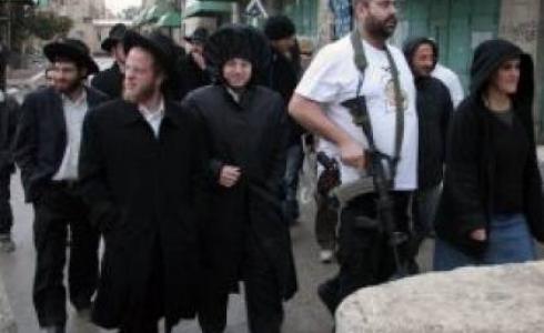 هتف المستوطنون بشعارت عنصرية ضد العرب