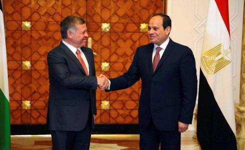 السيسي يلتقي العاهل الأردني - أرشيف