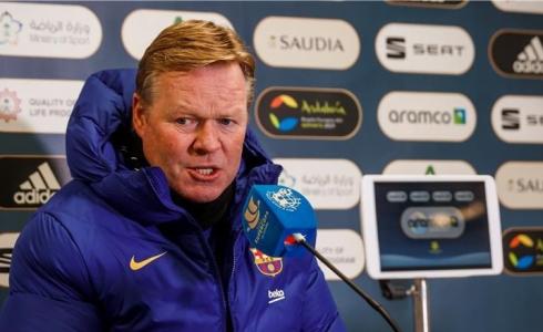 رونالد كومان المدير الفني لفريق برشلونة