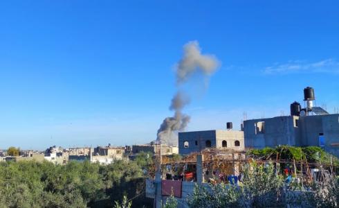 انفجار بيت حانون شمال قطاع غزة