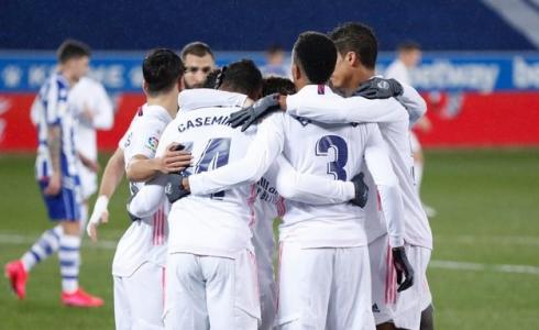 ريال مدريد سحق مضيفه ألافيس