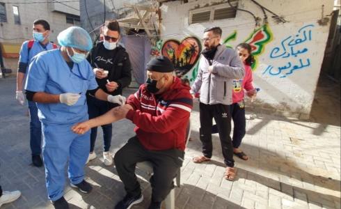 حملة فحص الأجسام المناعية في غزة