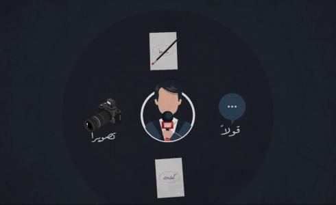 "موشن جرافيك" عن حقوق وواجبات الصحفيين في فلسطين