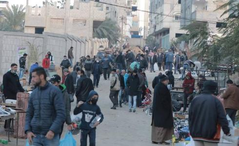 سوق اليرموك الشعبي بغزة