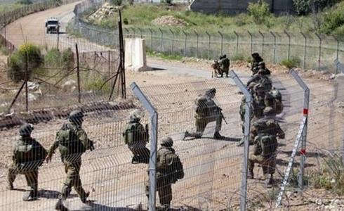 مناورة الجيش الاسرائيلي على الحدود اللبنانية /أرشيف