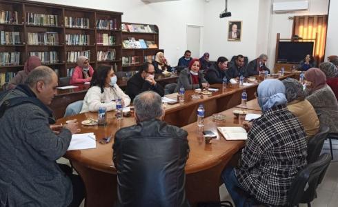 إجتماع شبكة المنظمات الأهلية الفلسطينية