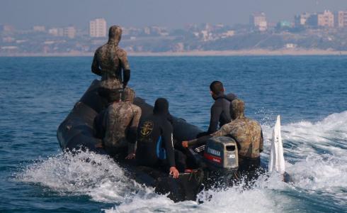 الشرطة البحرية بغزة