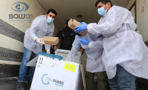 دخول 2000 جرعة من لقاح سبوتنيك الروسي الى قطاع غزة