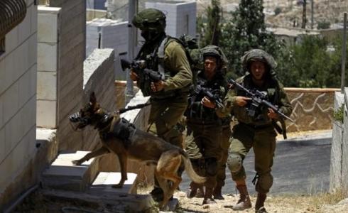 مداهمة الاحتلال لخربة حمصة الفوقا