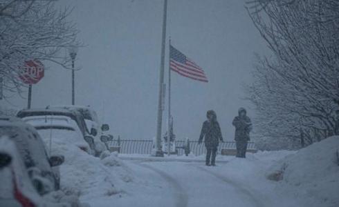 عاصفة ثلجية - أرشيفية