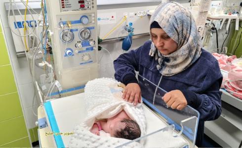 الأسير محمد القدرة يرزق بطفل عبر نطفه مهربة