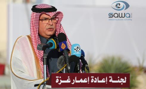 السفير محمد العمادي - رئيس اللجنة القطرية لإعادة اعمار غزة