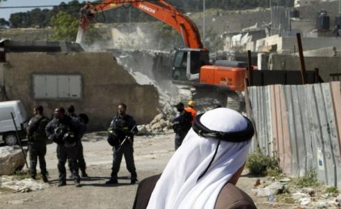 الاحتلال يهدم منازل المواطنين _ تعبيرية