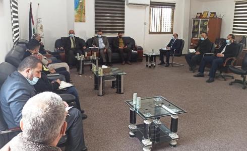 المراقب العام بغزة يلتقي وفداً من مؤسسات حقـوق الإنسان