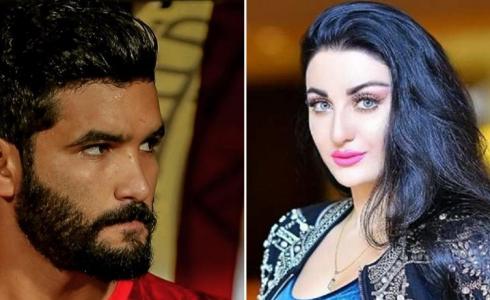 الراقصة صوفينار واللاعب جمعة