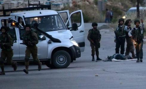 اصابة شاب بالرصاص في نابلس