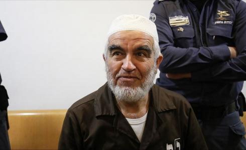 الشيخ رائد صلاح داخل المحكمة الإسرائيلية - أرشيفية