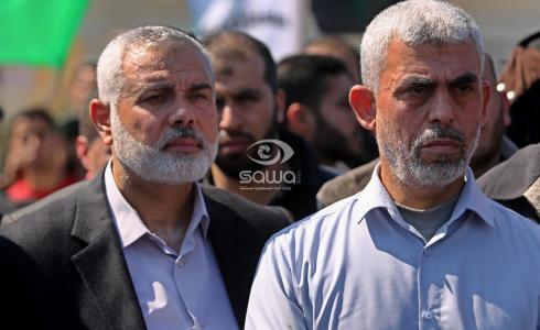 إسماعيل هنية ويحيى السنوار - أرشيف