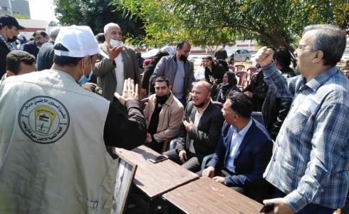 اللجنة الشعبية بمخيم خانيونس تحيي الذكرى الـ 45 ليوم الأرض