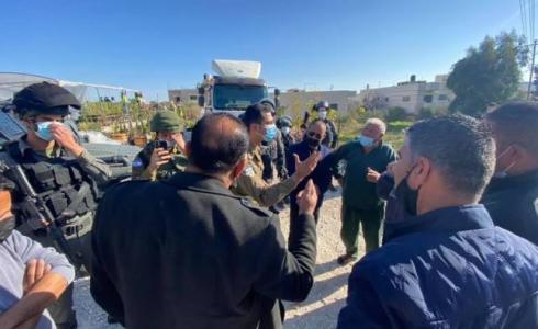 الإستيلاء على بيت بلاستيكي _ بيت لحم