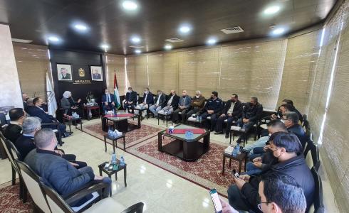 اجتماع لجنة الطوارئ في محافظة رام الله والبيرة