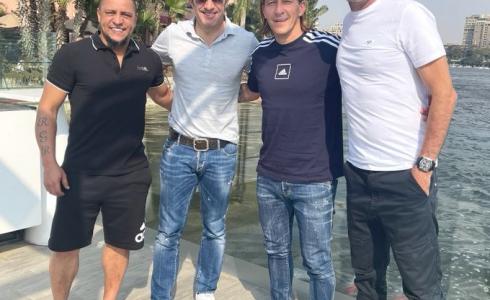 نجوم ريال مدريد يتجولون في مصر