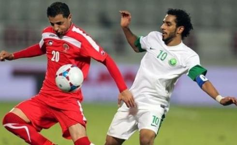 لقاء الاياب بين المنتخب السعودي والفلسطيني