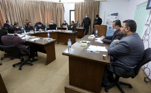 بلدية دير البلح تستقبل وكيل وزارة الحكم المحلي وتطلعه على سير العمل