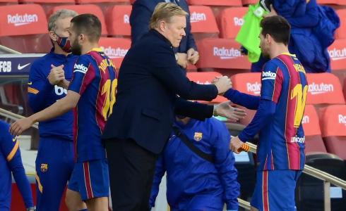 كومان يشيد بميسي