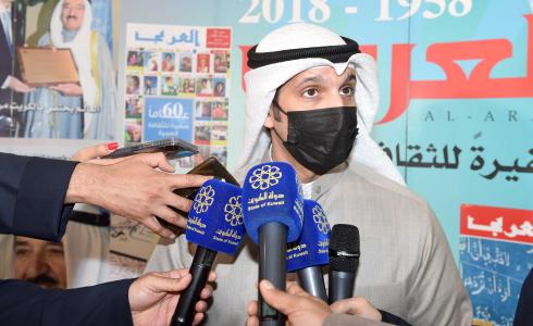 وزير الإعلام والثقافة ووزير الدولة لشؤون الشباب الكويتي عبدالرحمن المطيري