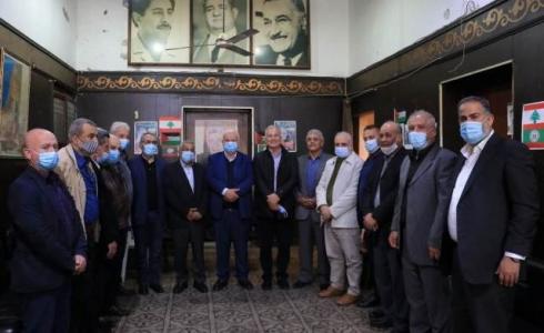 اجتماع التنظيم الشعبي الناصري و فصائل منظمة التحرير الفلسطينية