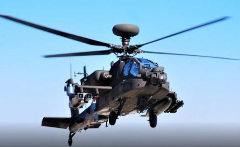 لطائرة أباتشي مسلحة بصاروخ سبايك إسرائيلي