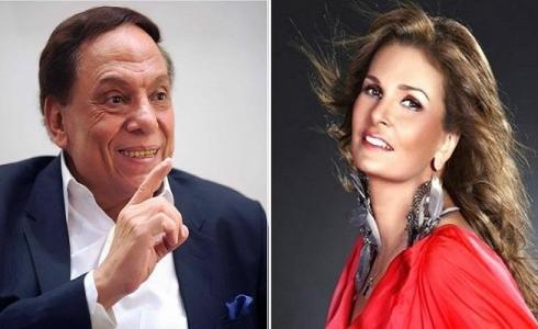 يسرا وعادل امام