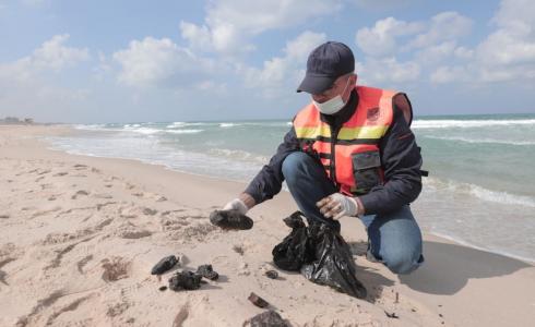 سلطة المياه تصدر بياناً حول تسرب النفط قبالة ساحل المتوسط