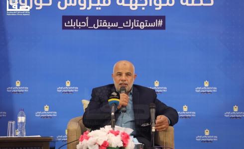 توفيق أبو نعيم وكيل وزارة الداخلية بغزة