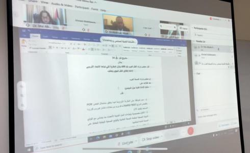 الكيلة تستعرض الوضع الوبائي في فلسطين أمام وزراء الصحة العرب