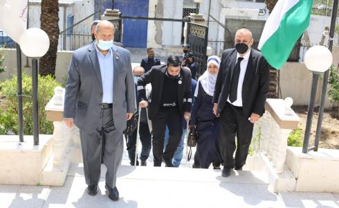 قائمة "القدس موعدنا" تزور لجنة الانتخابات المركزية بغزة