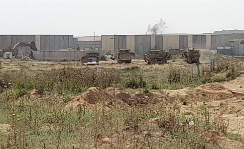 توغل لـ14 جرافة وحفار إسرئيلي شرق  الشجاعية في هذه اللحظات