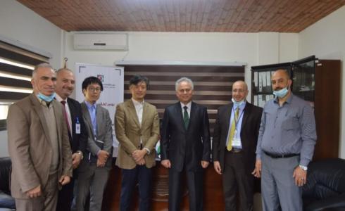 لجنة الانتخابات مع ممثليين دوليين