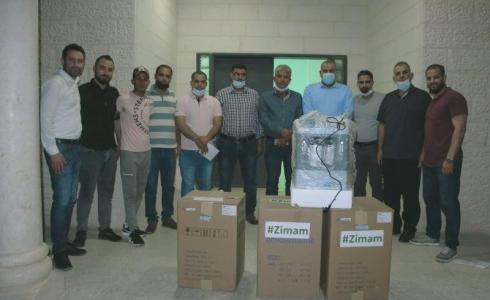 احتفال استلام مولدات الأكسجين